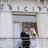 On the balcony at Bardolino Town Hall after the civil wedding ceremony on Lake Garda.